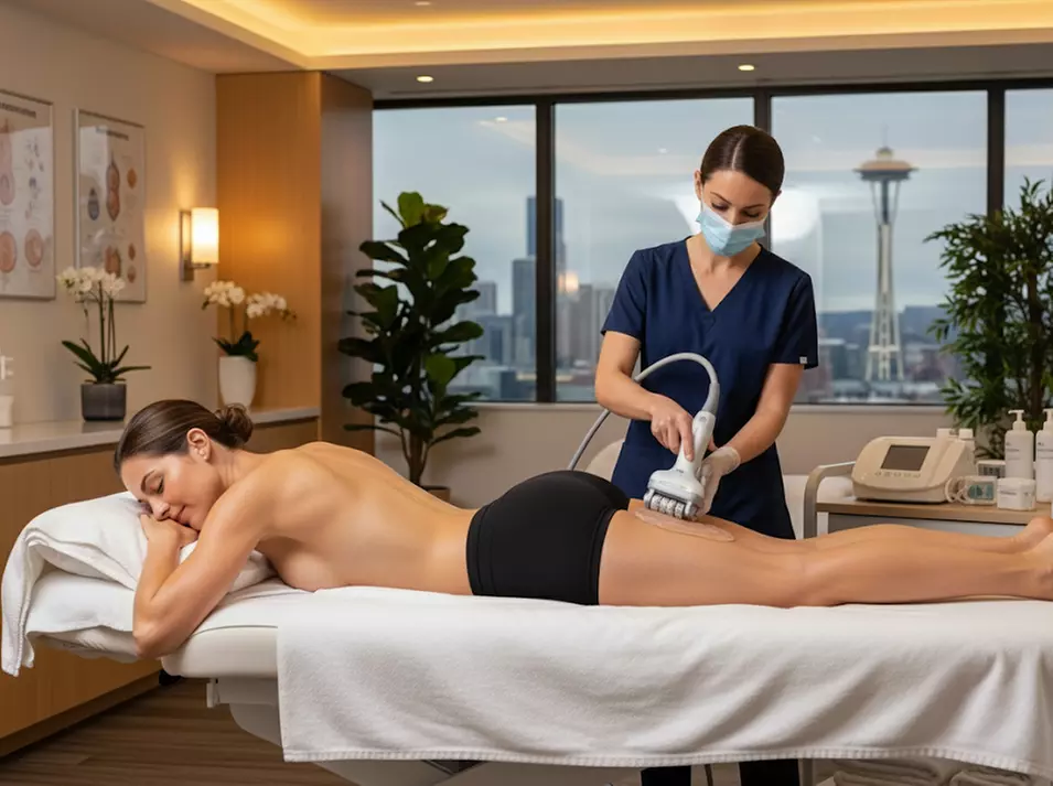 1, 3, or 5 CryoSkin Full Face Fat Reduction Skin Tightening Treatment