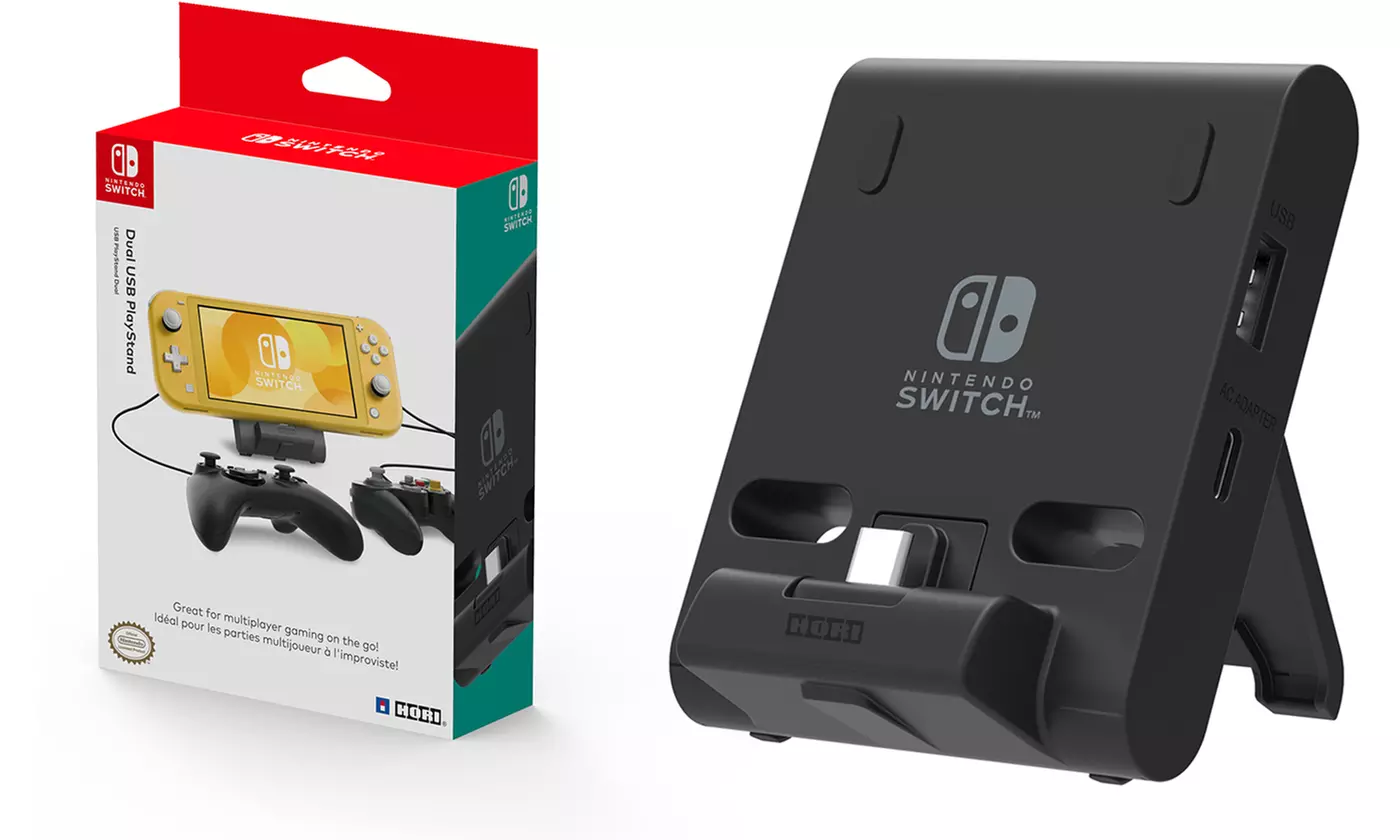Hori Dual USB Playstand for Nintendo Switch Lite - Primary Image