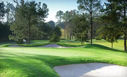 $40 for a Round of Golf for Two and Cart Rental at Golden Hills Golf and Turf Club (Up to $80 Value) - Primary Image