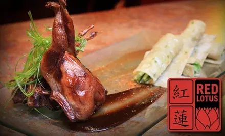 $10 for $20 Worth of Upscale Asian Fusion and Drinks at Red Lotus Kitchen & Bar - Primary Image
