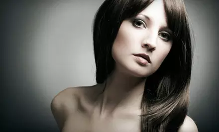 Haircut, Blow-Dry and Style with Choice of Conditioning Treatment, Color, or Full Highlights at Salon Pasca (Up to 59% Off) - Primary Image