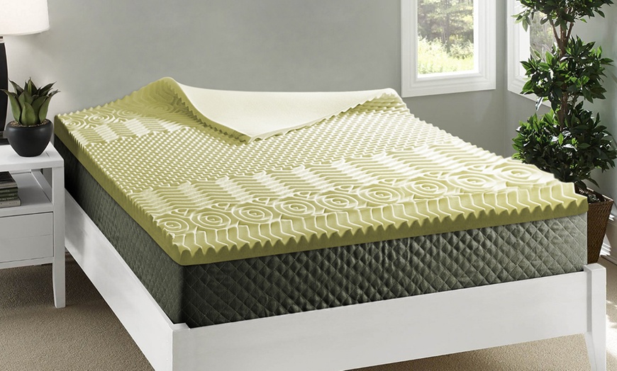 Image 1: Surmatelas Natura à mémoire de forme. Sampur