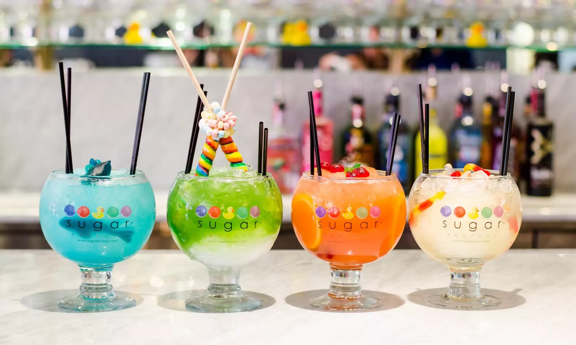Food and Drinks (Prix-fixe Menu) for One, Two, or Four at Sugar Factory Upper West Side (Up to 50% Off) - Primary Image