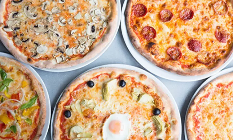 12" Margarita Pizza, Topping, Side & Drink