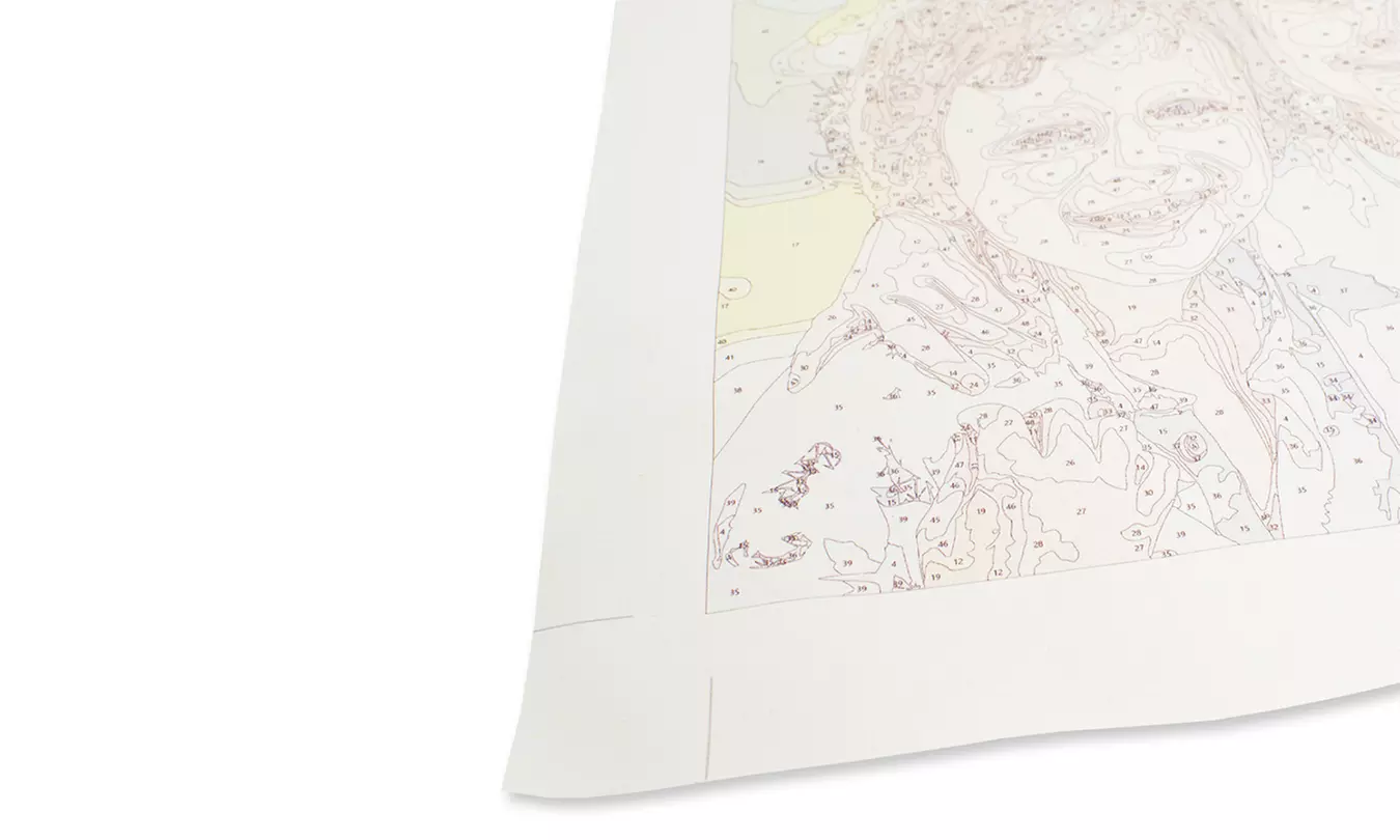 Malen nach Zahlen – eigenes Bild