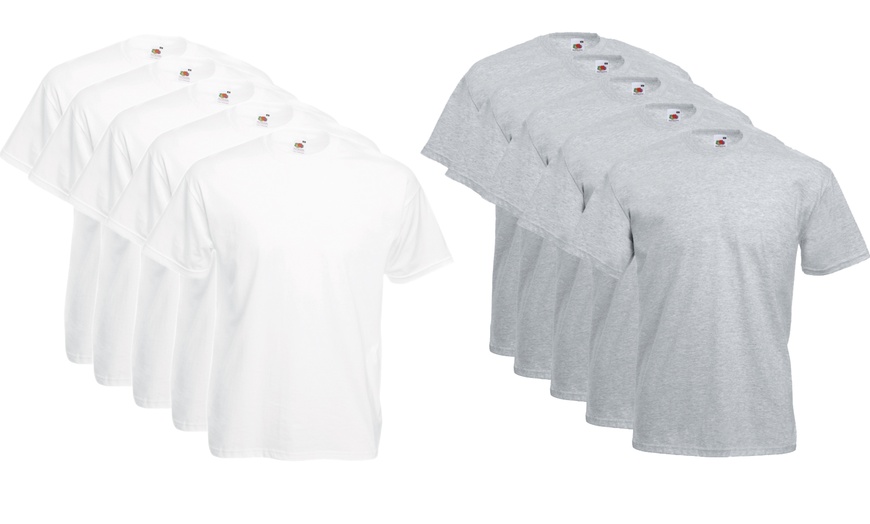 Image 7: 10-Pk Fruit of the Loom T-Shirts