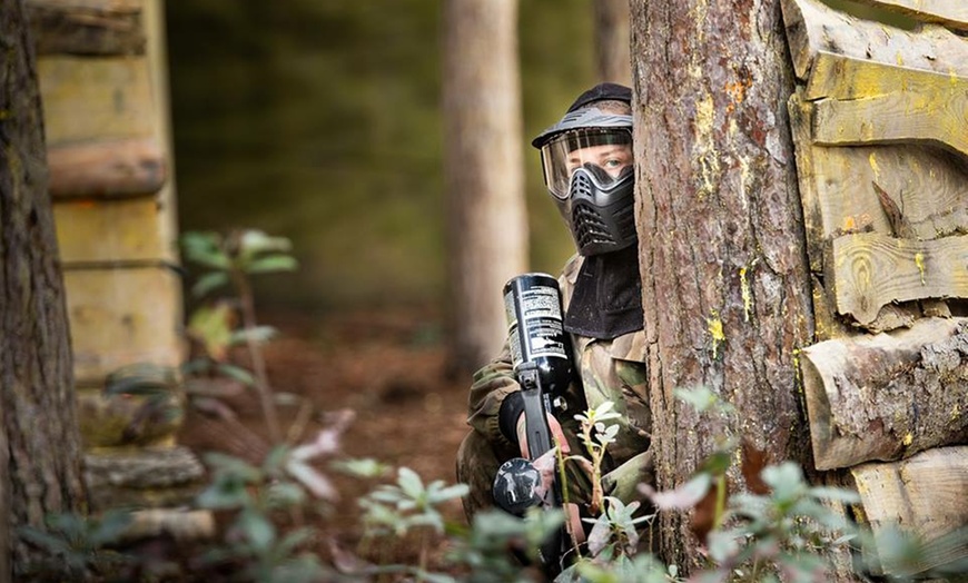 Image 12: Paintball for 5 or 10 – 100 Shots Each + Gear at Driver Wood!