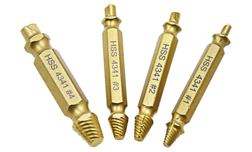 Image 10: Screw Extractor Drill Bits Set