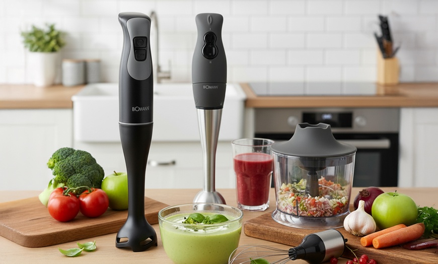 Image 1: Frullatore a immersione da cucina di Bomann