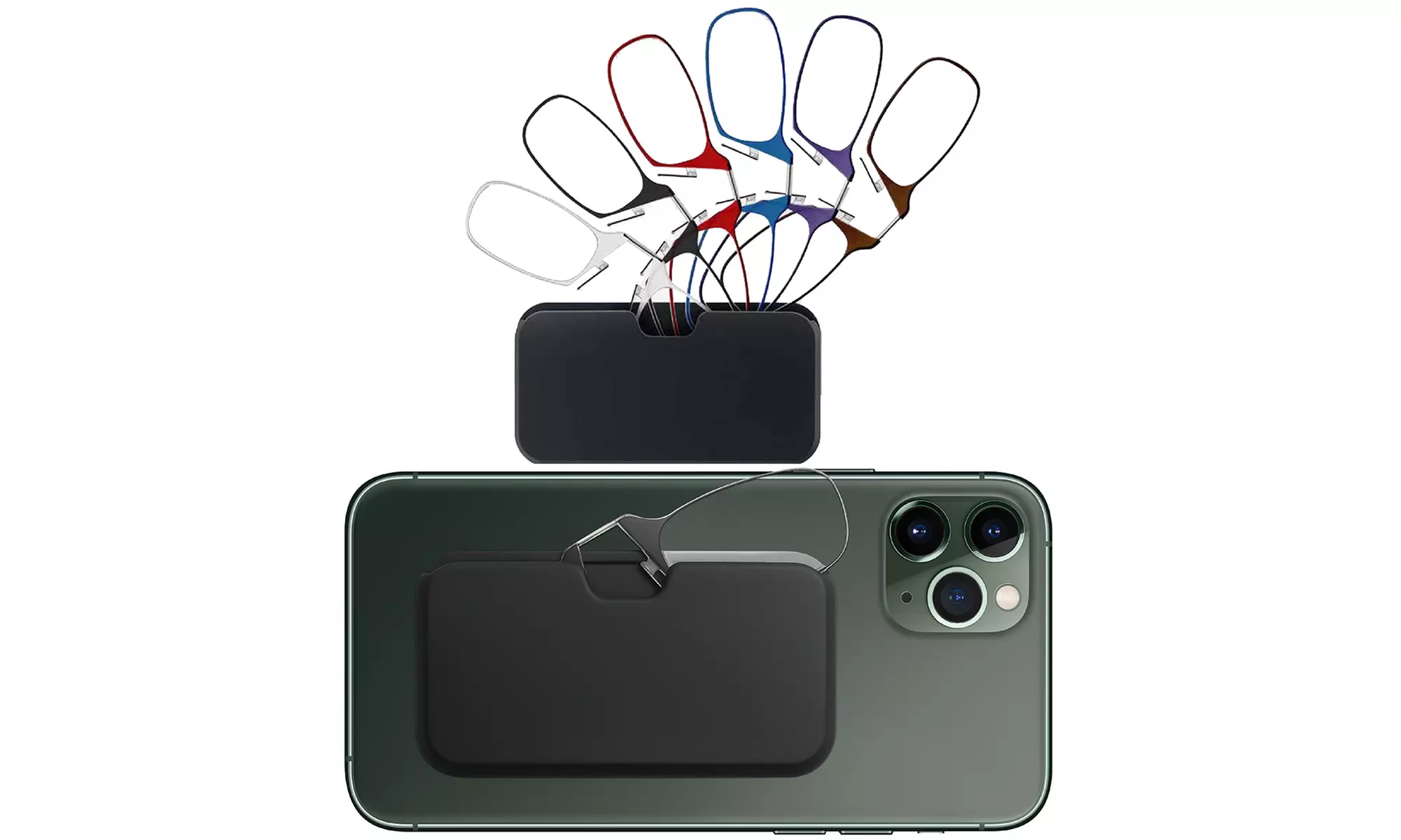 Thin, Bendable and Portable Cellphone Reading Glasses - Primary Image