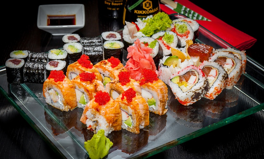 Image 2: Sushi: zestaw do 46 kawałków