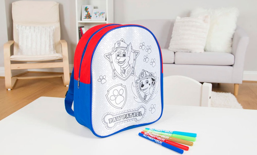 Image 6: Sambro Colour Your Own Backpack