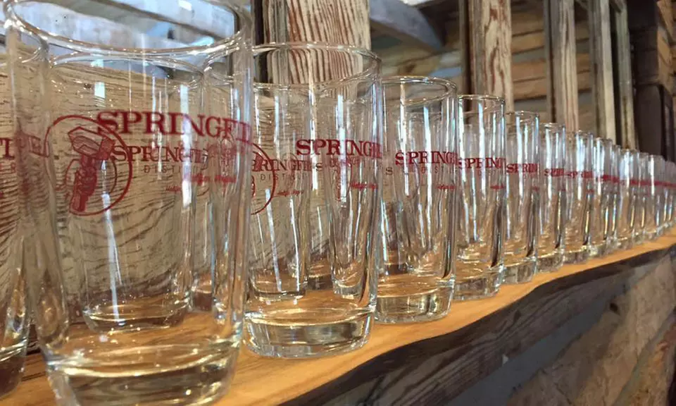 Guided Distillery Tour with Pub Glasses for Two or Four