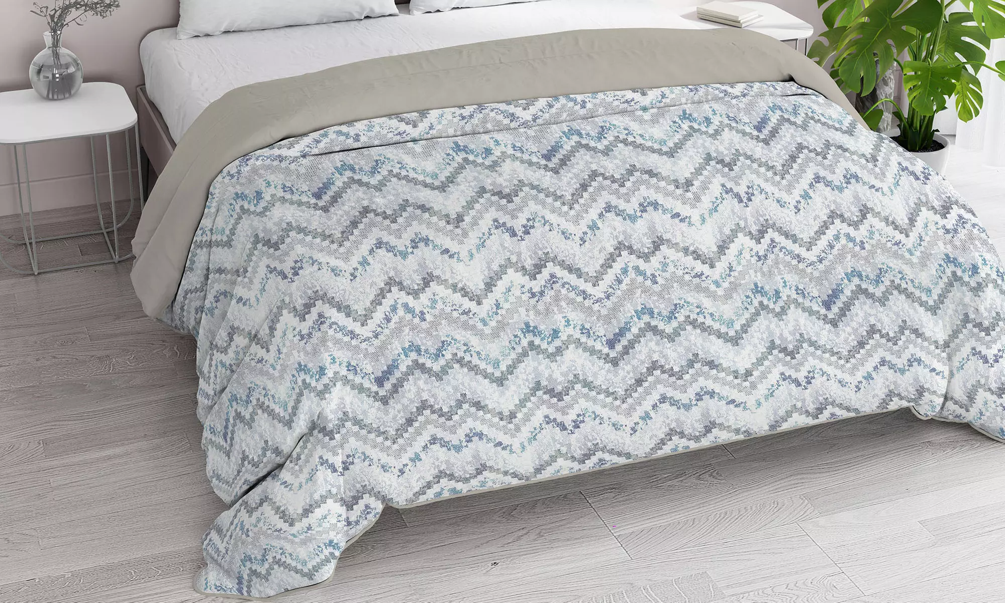 Couette d'hiver 300 g avec motifs