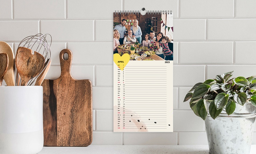 Image 3: Personalised Photo Kitchen calendar from Photo Gifts