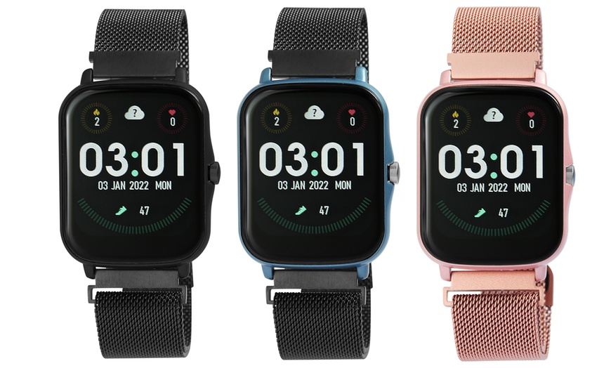 Image 19: 1x, 2x oder 3x Time Tech Smartwatch