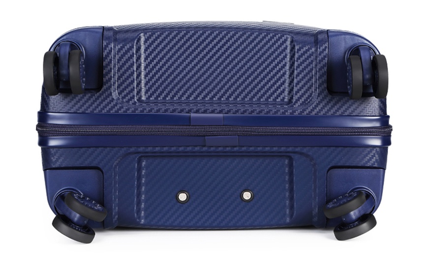 Image 38: Four Piece Travel Suitcase Set