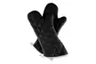 Oven Mitt One Pair Oversized Flame Heat Protection Big Mittens Pot Holders - Second Medium
