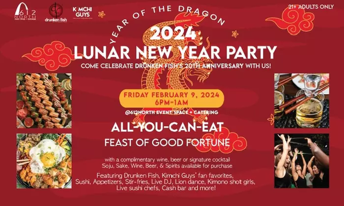 General Admission Ticket for One, or Two to Lunar New Year Party 2024 (Up to 21% Off) - Primary Image