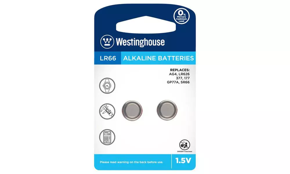 Westinghouse CR2032, AG4 or AG10 Button Cell Batteries - Second Medium