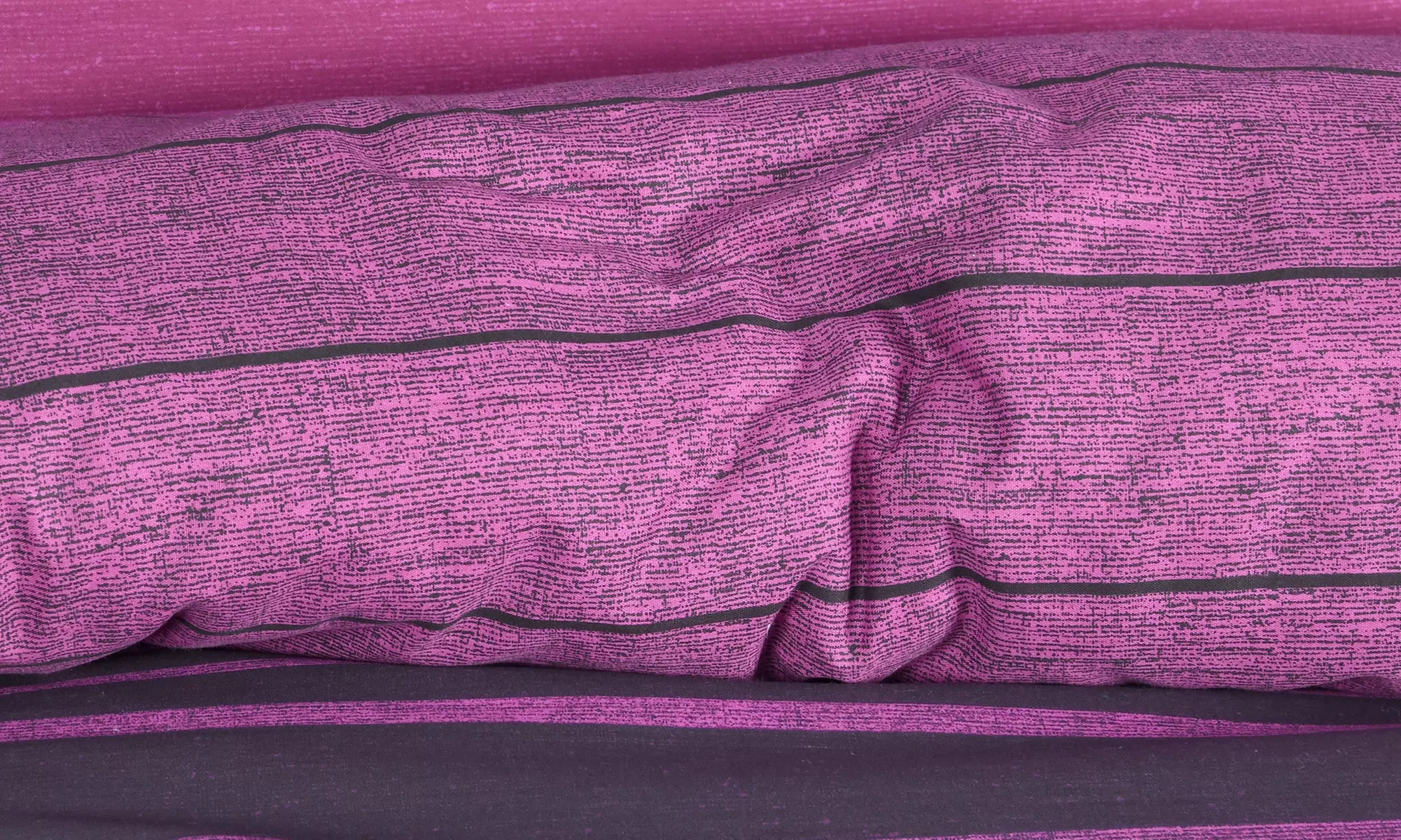 Smart Living Reversible Textured Stripe Duvet Set