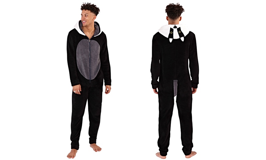 Image 10: Men's Novelty Hooded Onesies
