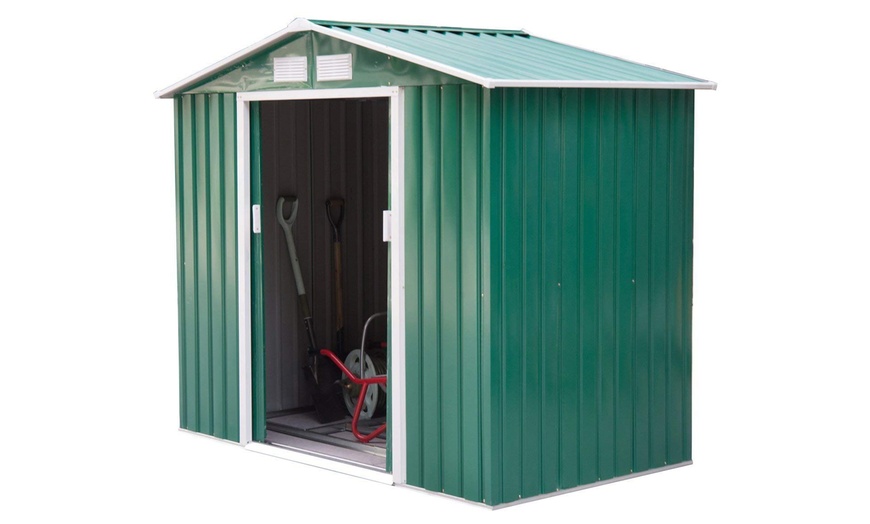 Image 20: Outsunny Lockable Garden Shed