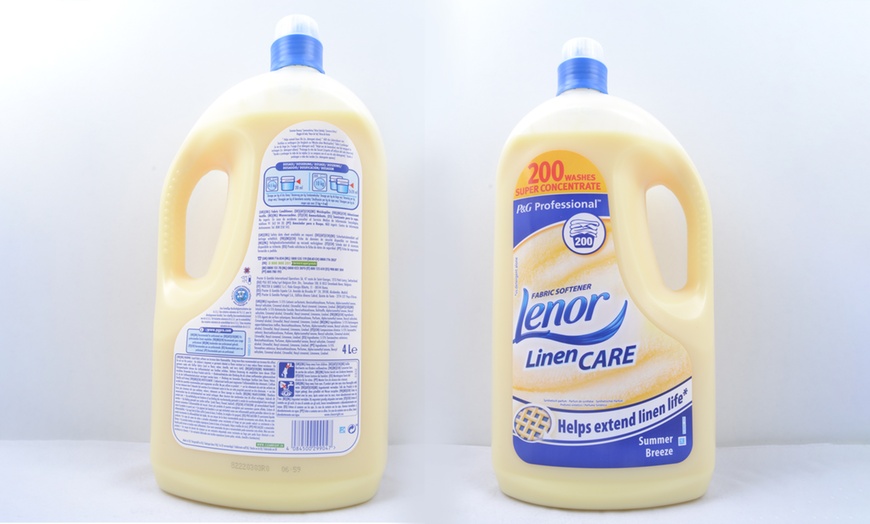 Image 2: 200 Washes of Lenor Softener 4L