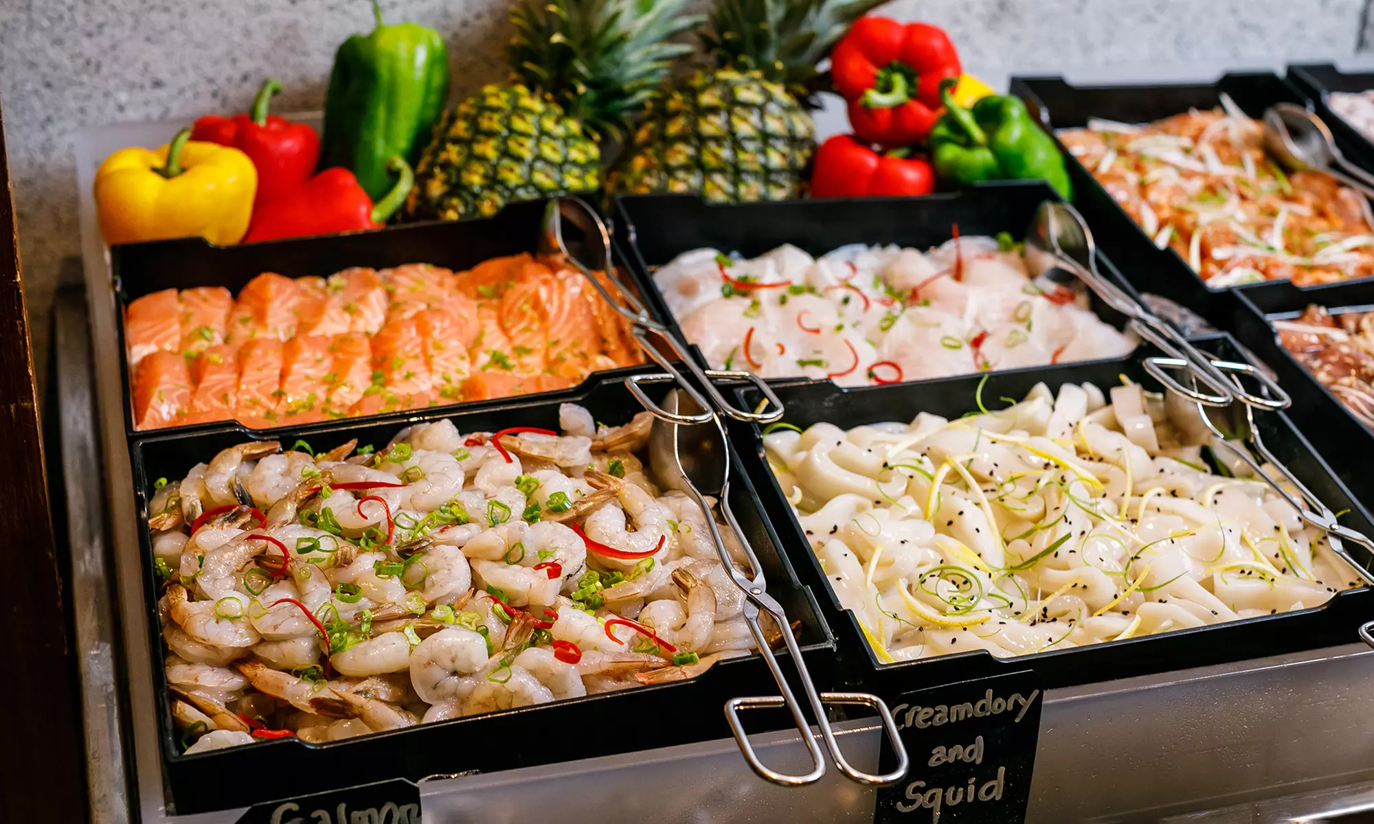 5* Korean BBQ Buffet with Beverages for a Child, or upto Four Adults