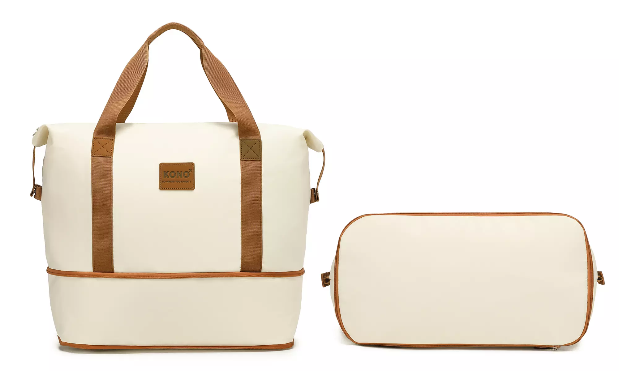 KONO Reisetasche und Kulturbeutel