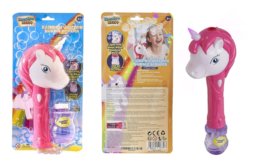 Image 3: RMS Unicorn Bubble Wand 