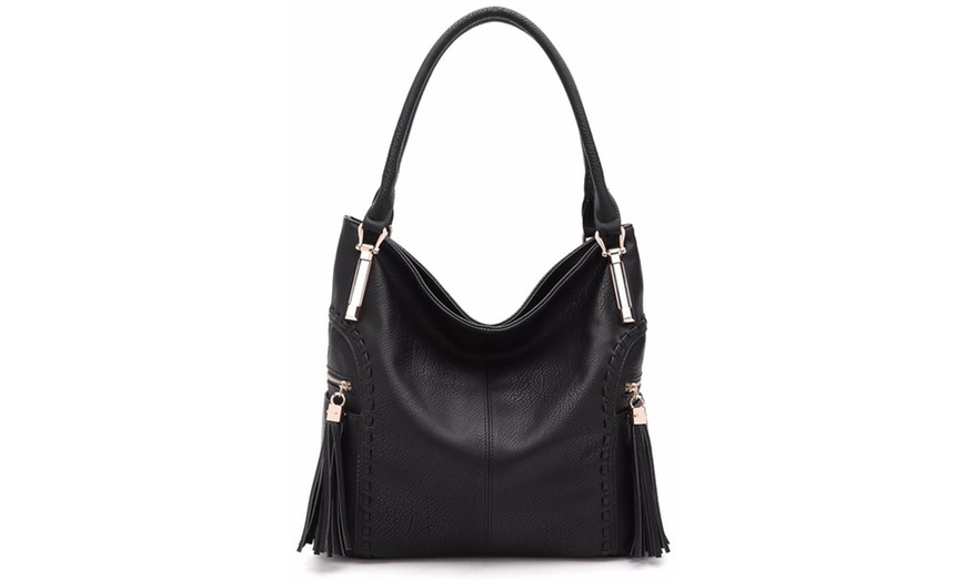 Image 18: MKF Collection Soft Vegan Leather Handbag by Mia K. Farrow
