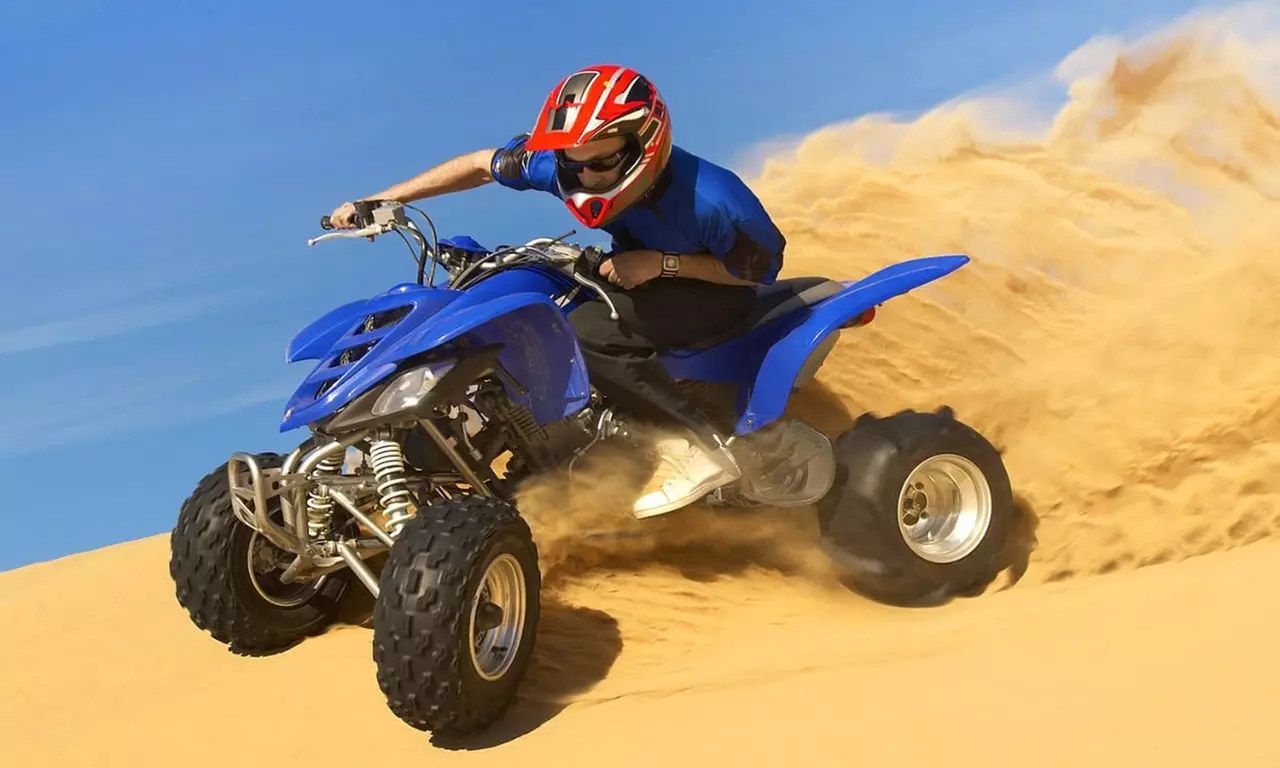 Dubai Dune Bike Adventure Experience at Al Khaima Tours