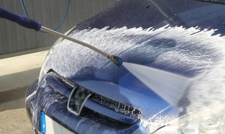 Car Wash Brush and Soap Dispenser | Groupon Goods