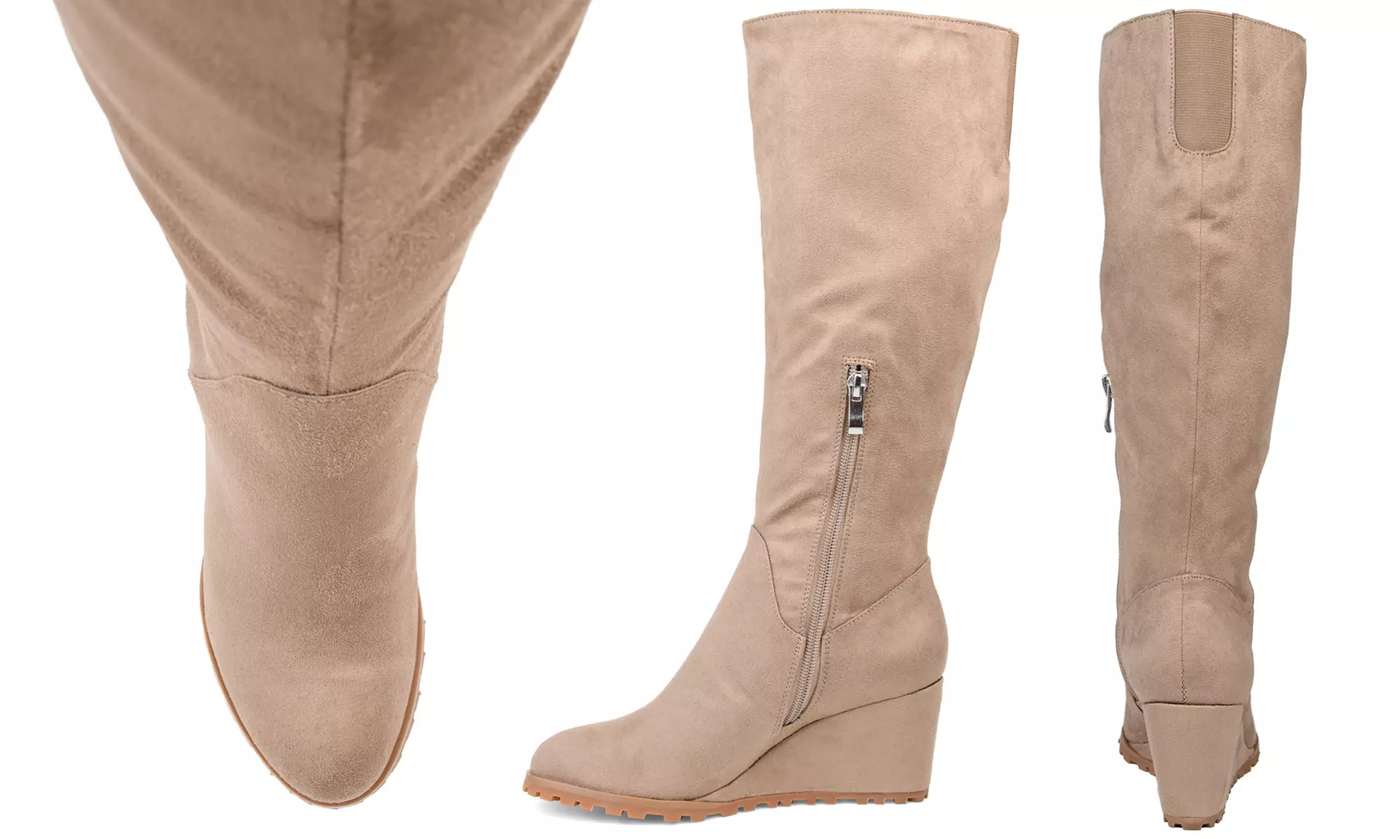 Journee Collection Women's Comfort Parker Boots (Up to Size 12) - Second Medium