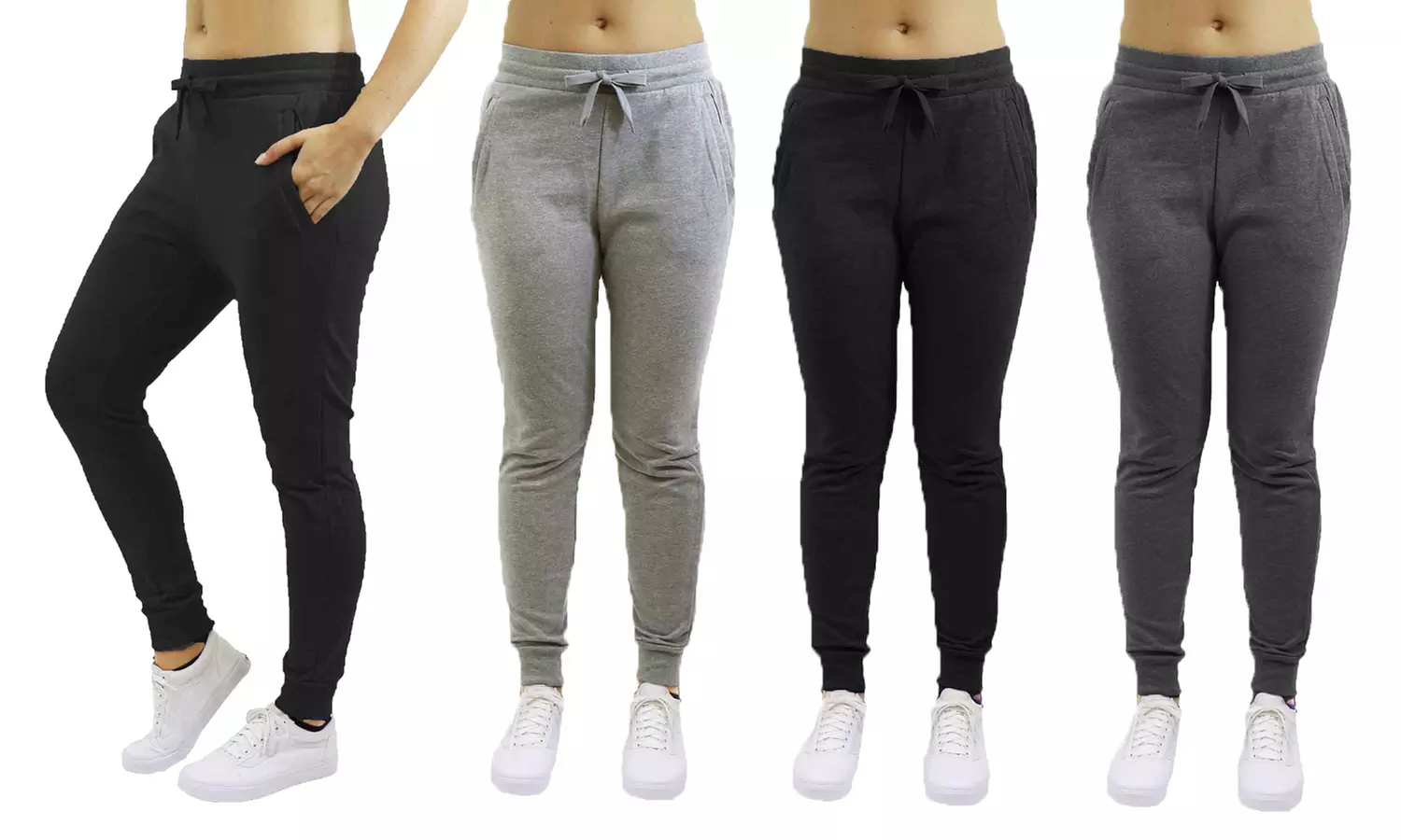  Women's Skinny-Fit French Terry Jogger Sweatpants  - Primary Image