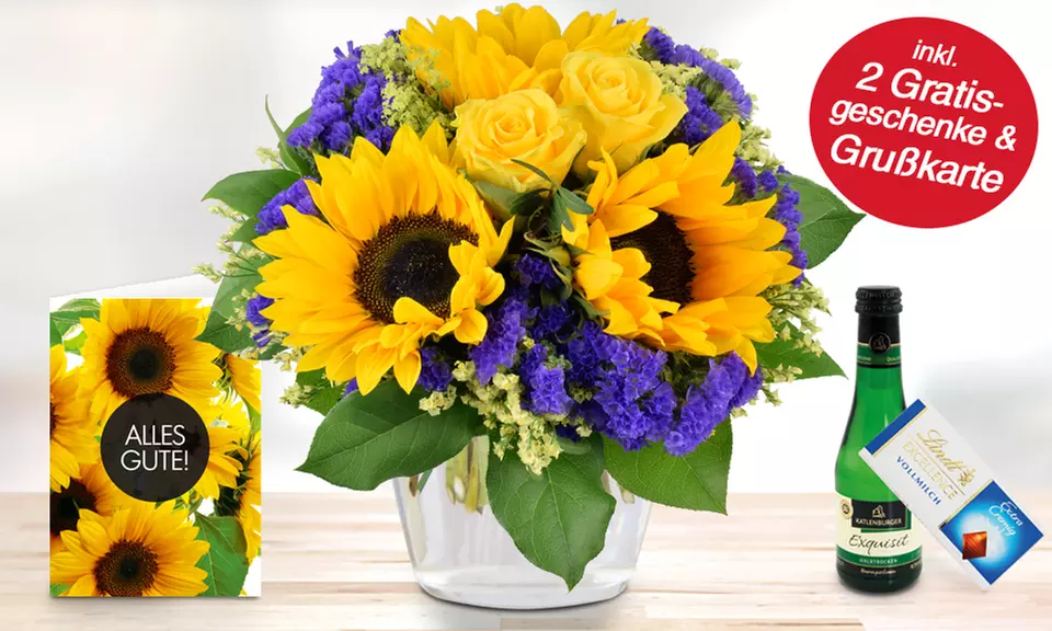 Sommerlicher Blumenstrauß nach Wahl