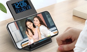 Time Display Wireless Charger