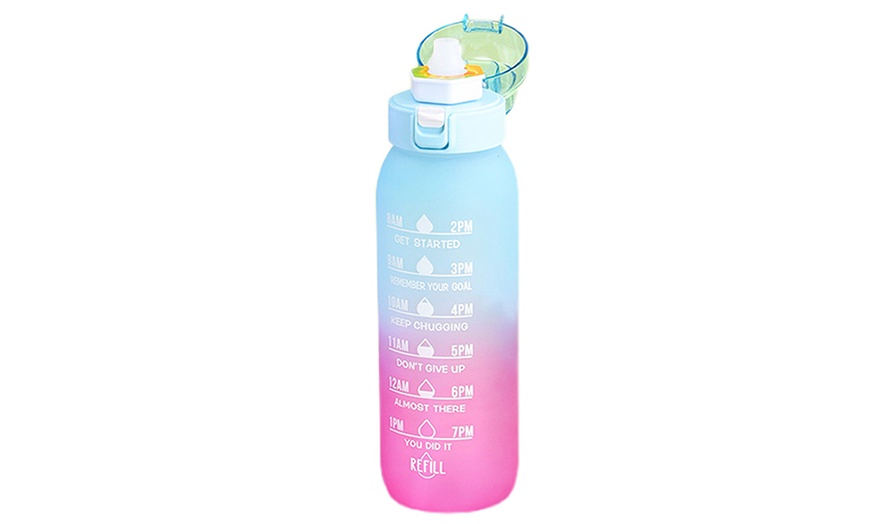 Image 16: 700ml or 1L Water Bottles with Seven Fruit Fragrance Rings