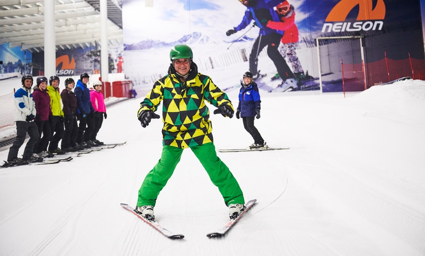 Image 5: Skiing or Snowboarding Lesson