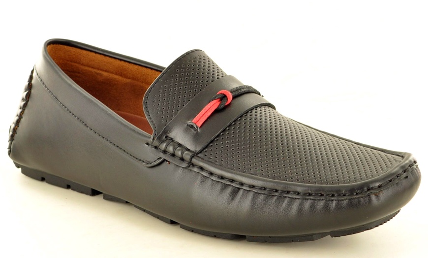 Image 5: Men's Perforated Casual Loafers