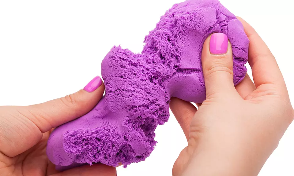 1 ou 2 coffrets sable magique à modeler avec accessoires 8 pièces 400g - Second Medium