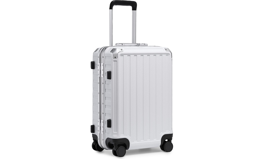 Image 14: Valise de 20 pouces avec cadre en aluminium rigide et serrure TSA