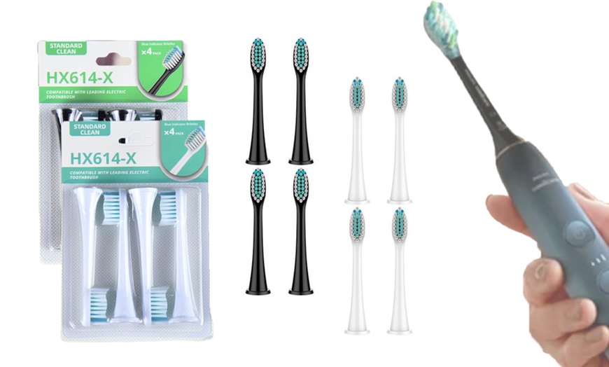 Image 1: 8x/16x/32x Zahnbürstenköpfe kompatibel mit Philips Sonicare P-HX3/6/9