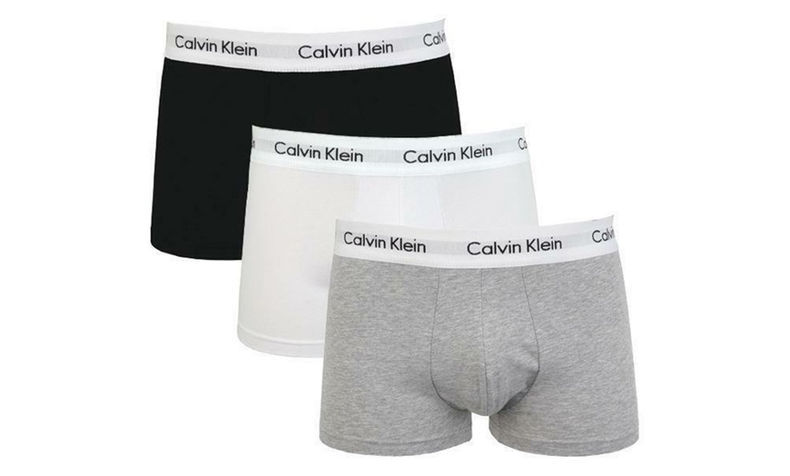 Image 3: Three Packs of Calvin Klein Men's Boxers