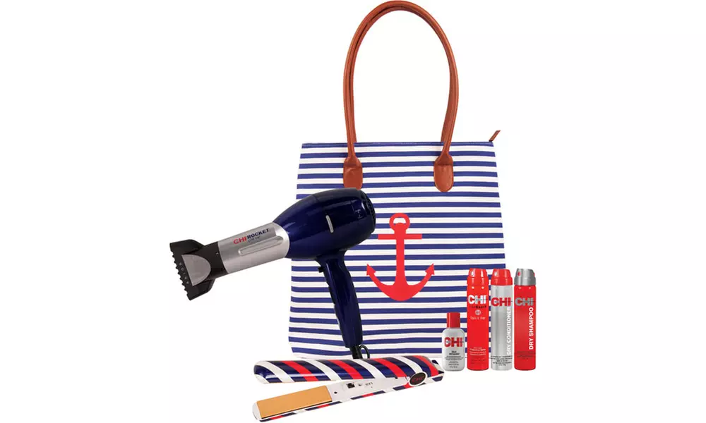 CHI Limited Edition Sail Away Tote Kit (7-Piece) - Primary Image