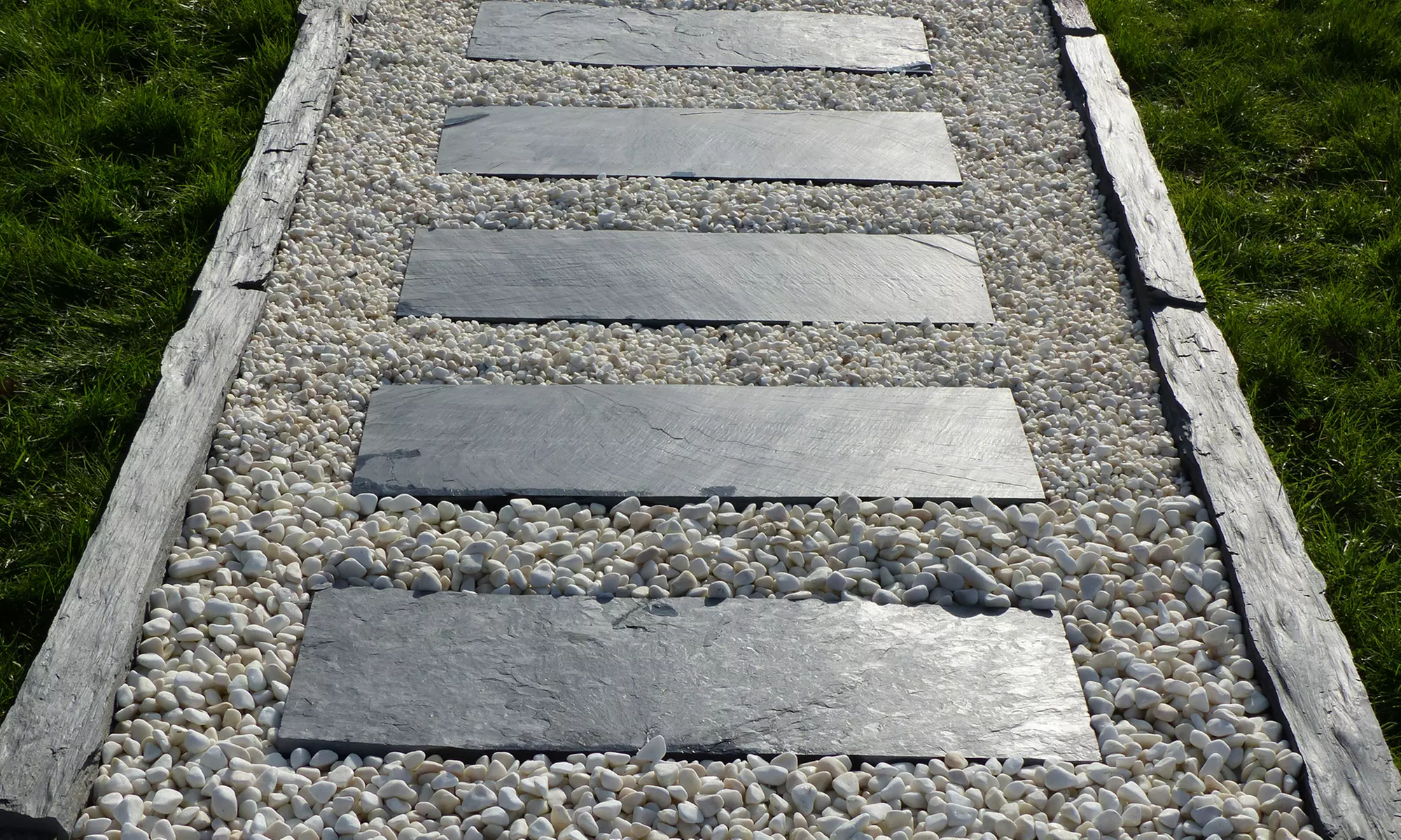 Pack Rechteckige Trittsteine 60x30