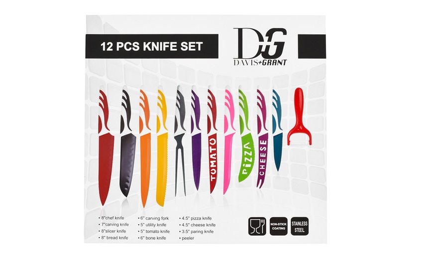 Image 18: 12-Piece Knife Set