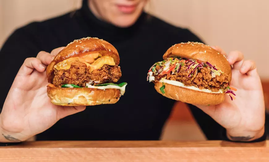 Image 2: Burger with Fries and Drink