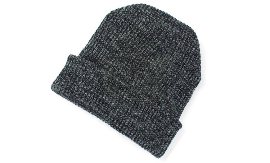 Image 3: Bonnet décontracté en maille